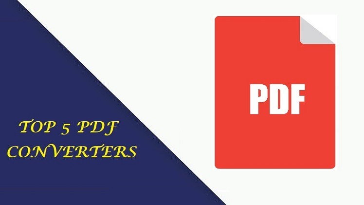 Top 5 PDF Converters