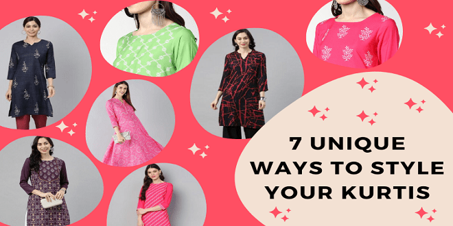 7 Unique Ways to Style Your Kurtis