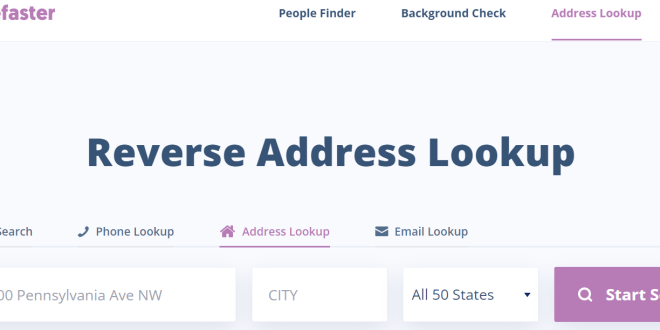 The need for an address lookup arises: